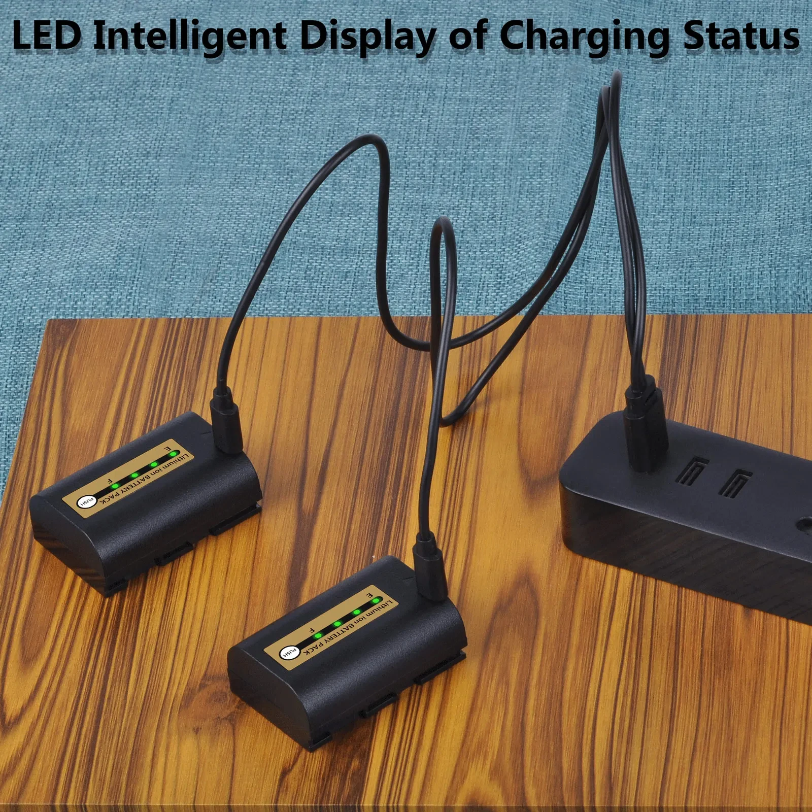 2800mAh Bulit-in USB LP-E6 LP E6 LPE6 LP E6N Battery Akku for Canon 5D Mark II III 7D 60D EOS 6D 70D 80D EOS 5DS R Cameras