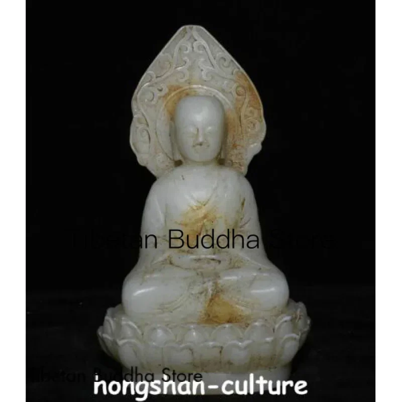 

6 "Statue of Bodhisattva and Bodhisattva in the White Jade Land of Old China