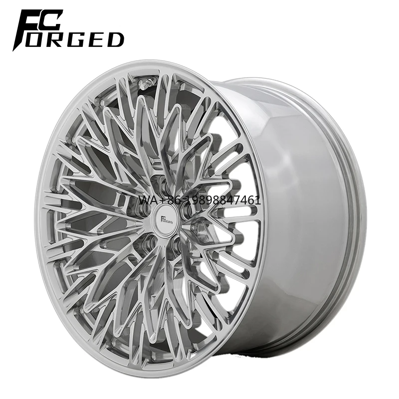 

FcForged Custom Forged Wheels Polished Finish Alloy Wheels Monoblock 18 Inch Rims 5 Holes