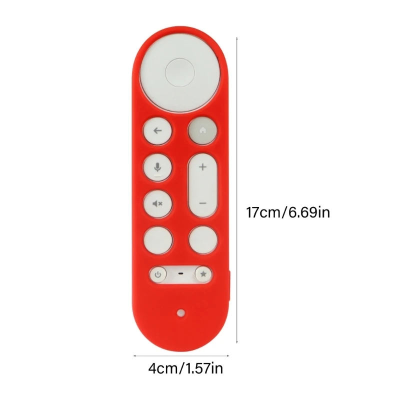 Penutup Remote Silikon Pas untuk 4K 2024 Casing Tas Tahan Debu