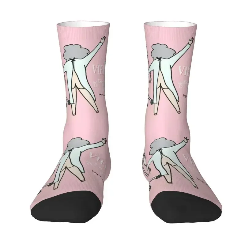 Enfermera En Apuros Doctor Nurse Medical Dress Socks Men Women Warm Funny Novelty Crew Socks