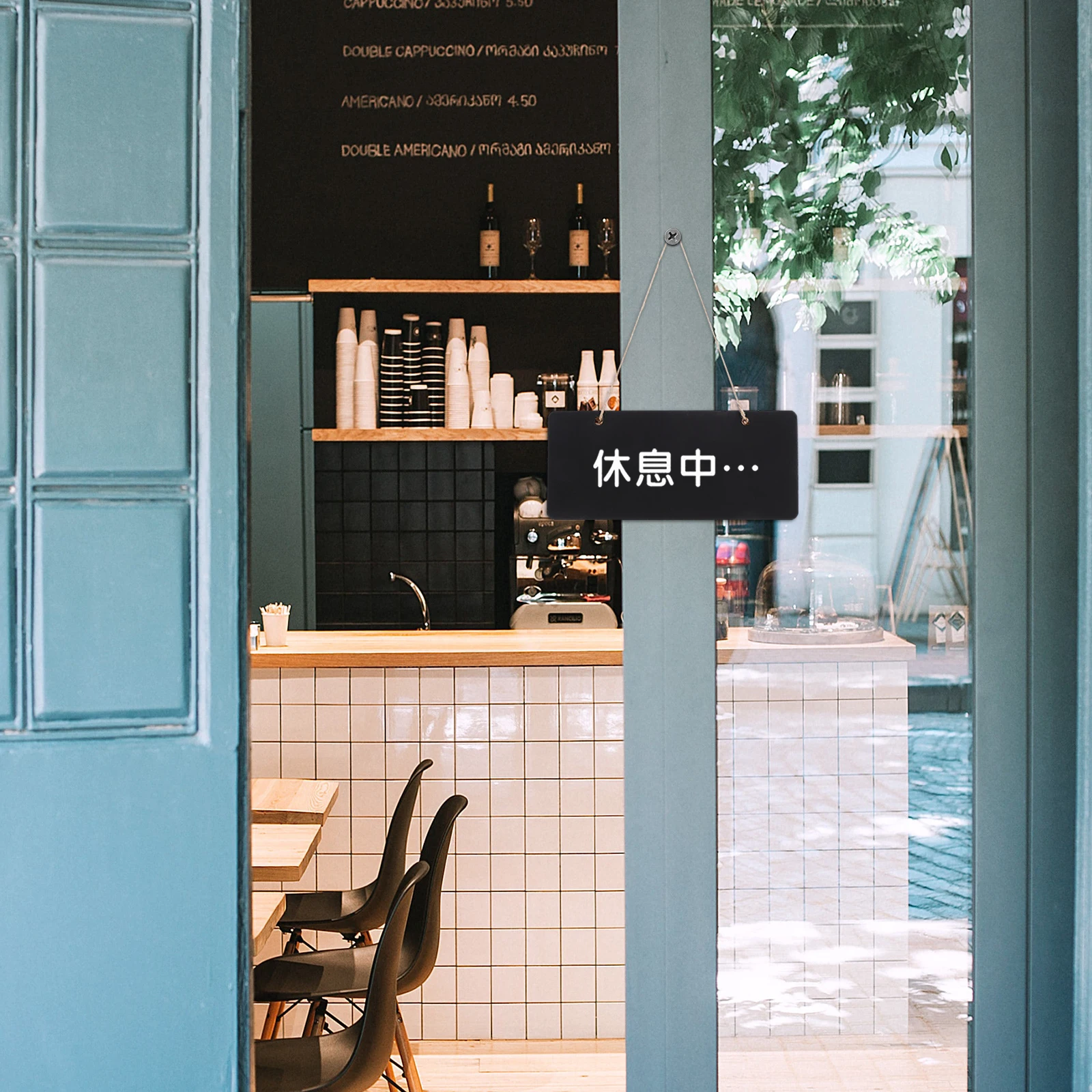 

10Pcs Small Wall Hanging Chalkboard Signs Wooden Message Boards Erasable Display Boards for Restaurant Store Home