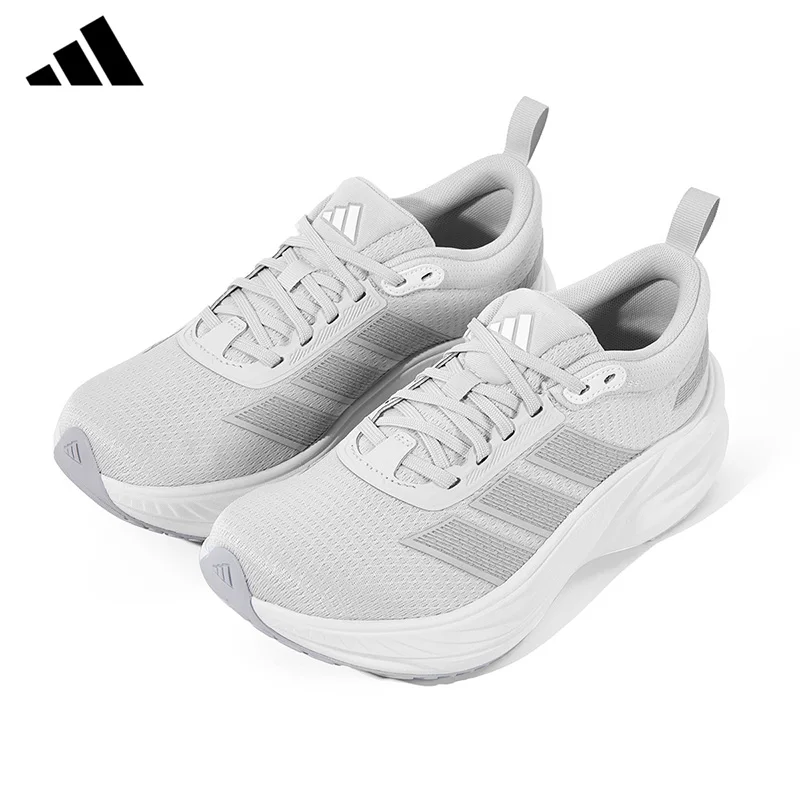 Adidas KJ4605 Men Lightweight Running Shoes Breathable Mesh Upper Non Slip Rubber Sole Outdoor Fitness Sneakers