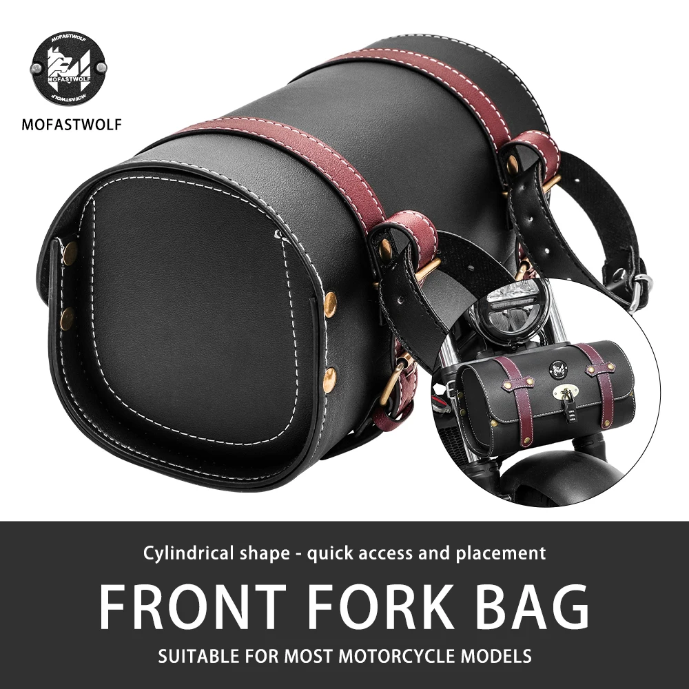 universal-motorcycle-front-fork-bag-saddle-bags-pu-leather-side-tool-tail-bag-luggage-pouch-vintage-waterproof