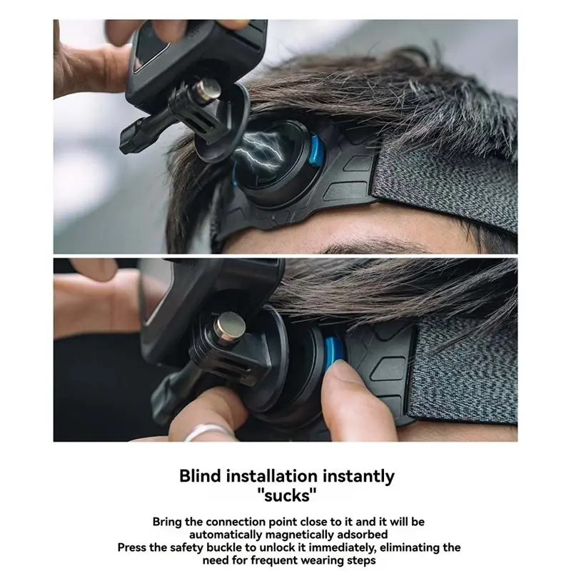 【MUST-HAVES】Mounting Accessory Magnetic Suction Bracket For DJI Gopro Action5 Pro Sport Camera For Optimal First-Person