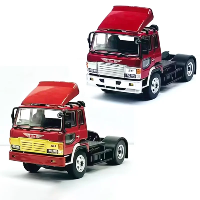

DBGT Diecast 1:64 Scale Super Dolphin SH Truck Alloy Car Model Finished Simulation Collection Decoration Gift Toy Static Display