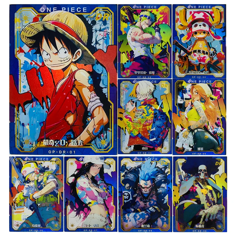 

Японское аниме ONE PIECE Burukku Franky Nico Robin Nami Флэш-карта Соберите карты Рождественский подарок на день рождения игрушка для детей