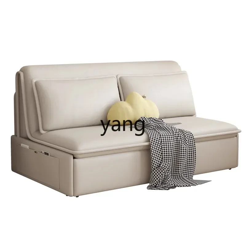 LH ， electric sofa bed dual-purpose folding multi-functional small apartment single push-pull intelligent telescopic bed