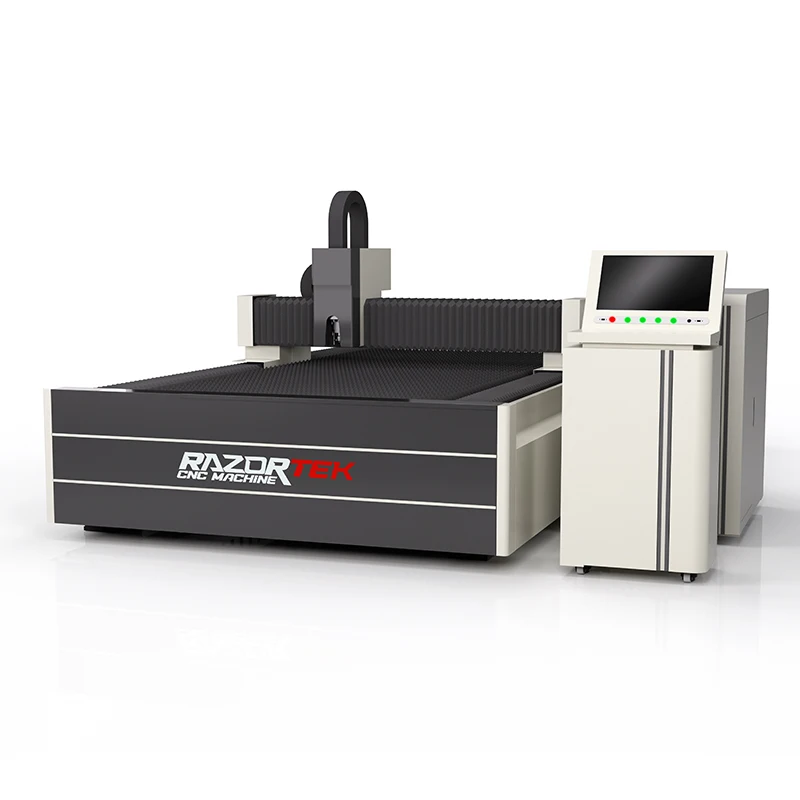 Razortek 3KW 6KW 12KW Raycus 3000*1500MM Industrial Equipment Laser Steel Machines Fiber Laser Cutting Machine Price