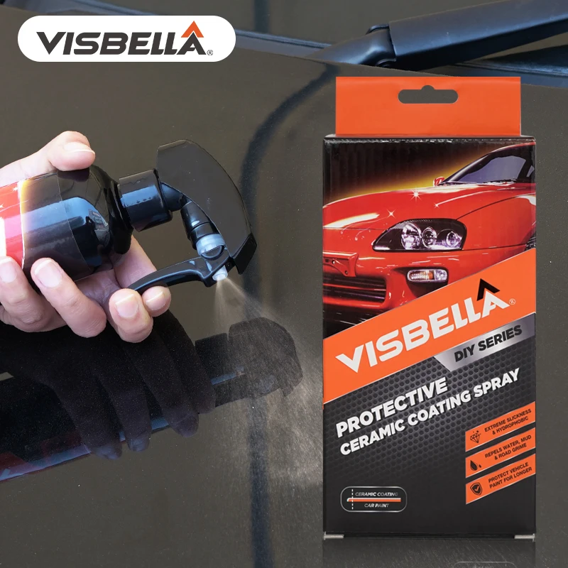 Visbella Nano Ceramic Car Coating Auto Polish Wax Nano Crystal Plating Protective Spray Ceramic Coating for Cars