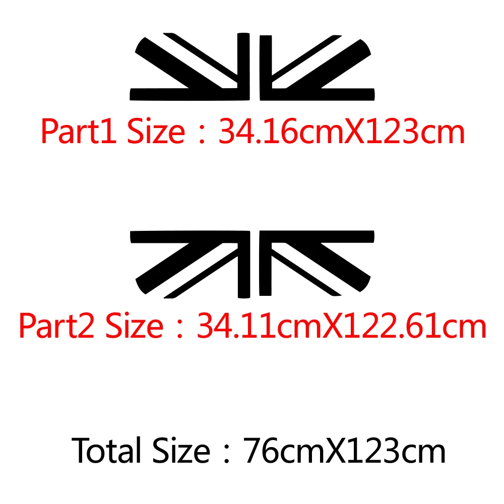 Hot sale Car Sunroof Stickers Roof Window Film Vinyl Sunshade Sticker For MINI Cooper JCW One F54 F55 F56 F60 R53 R55 Auto Decal