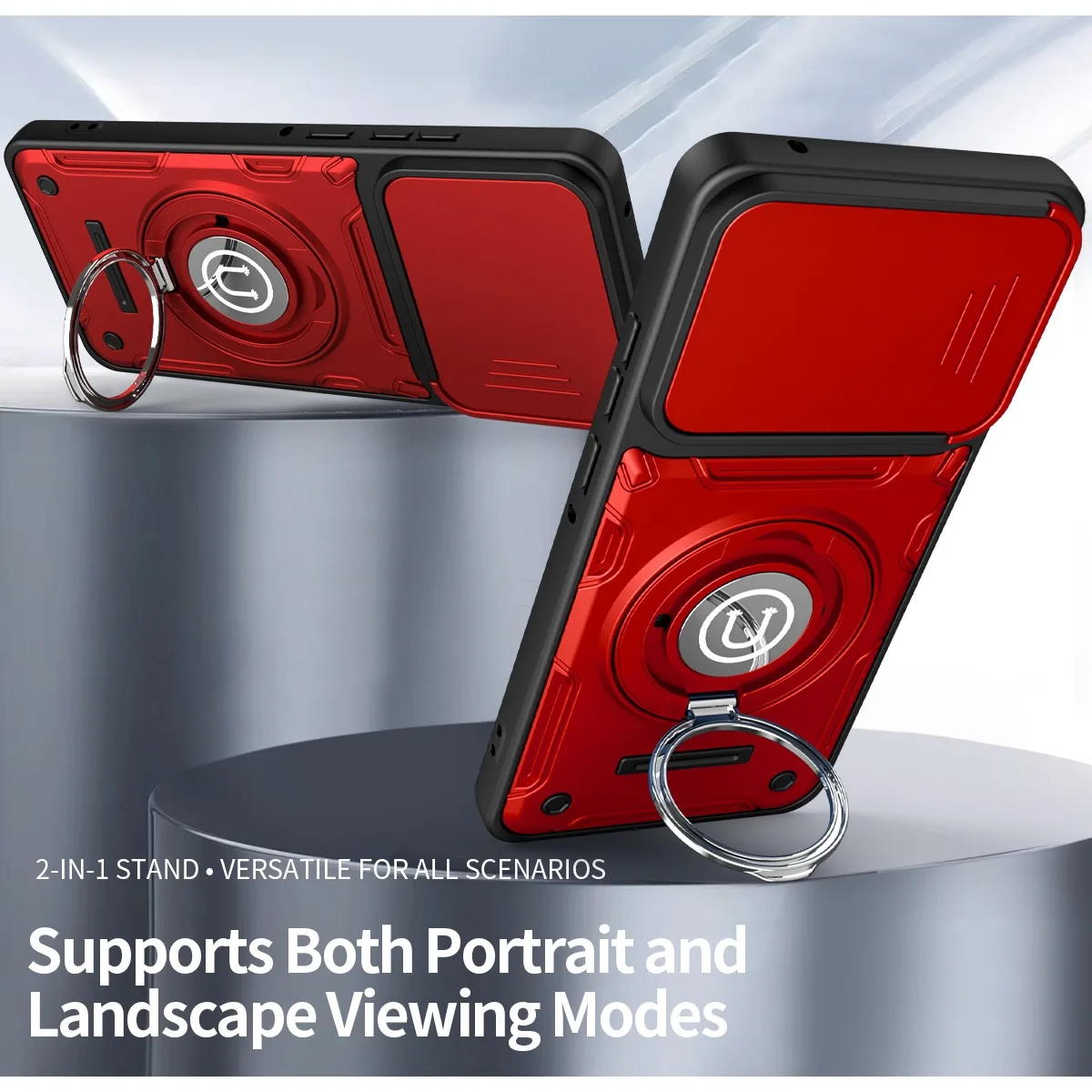 Armor Shockproof Ring Holder Phone Case for Motorola Edge 70 X70 Air 60 Pro Moto G86 G85 G55 G35 G56 for Magsafe Magnetic Cover