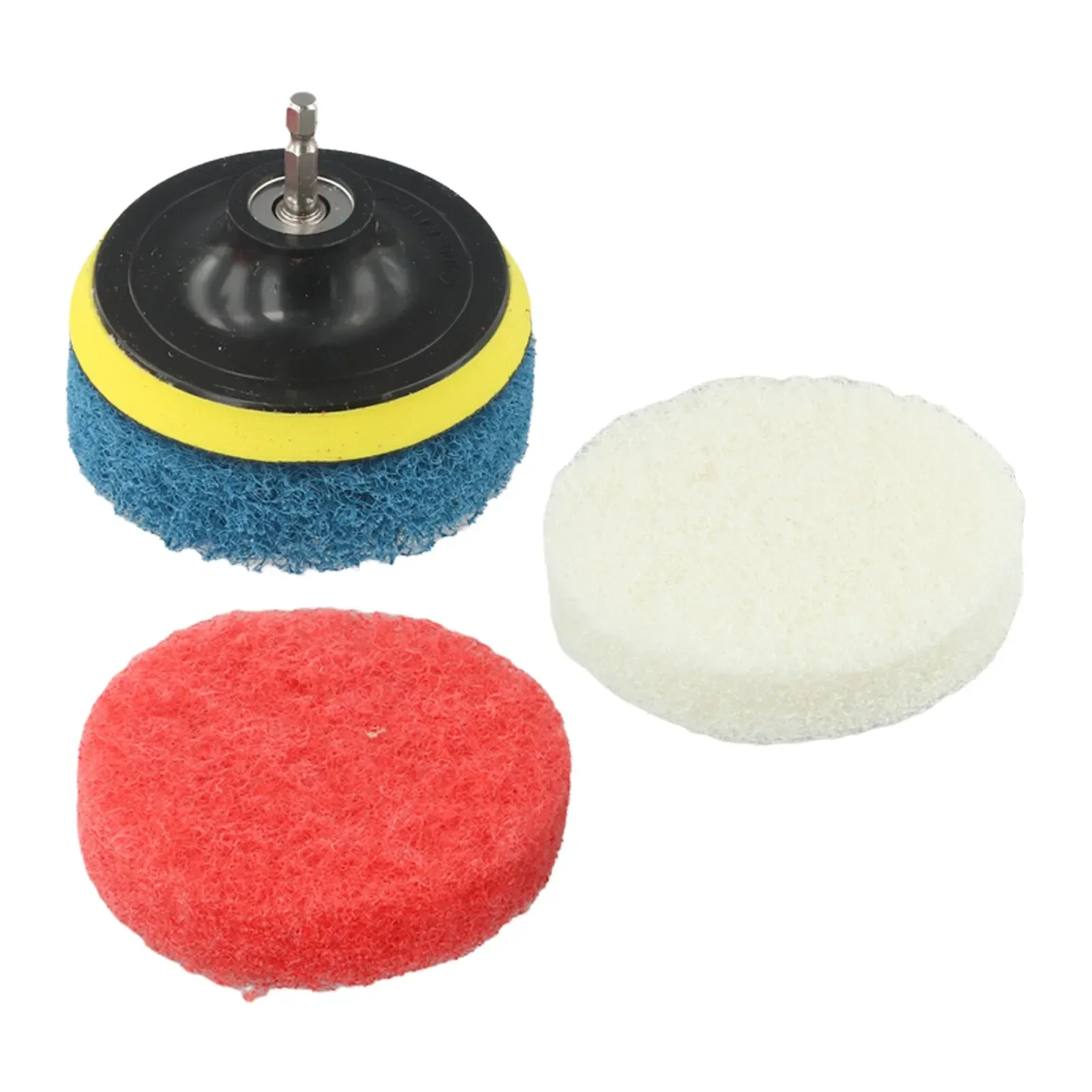 Tools Brush Attachment Power 5Pcs Scouring Pads Accessory Scrubber Scrub Tile Cleaning Automatic Spin Drill Kitchen Brush