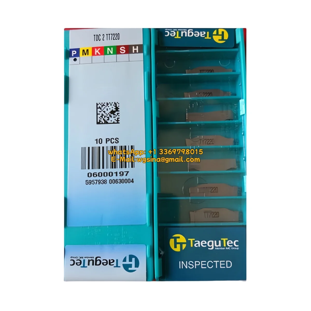 100% Original TCD 110 120 130 -P TT9080 U-Drill Insert 10PCS