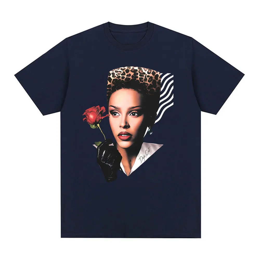 Doja Cat VIE Glamour Merch T Shirt Fan Gifts Men's Clothing Harajuku Fashion T-shirts Casual Cotton Cozy Oversized Streetwear