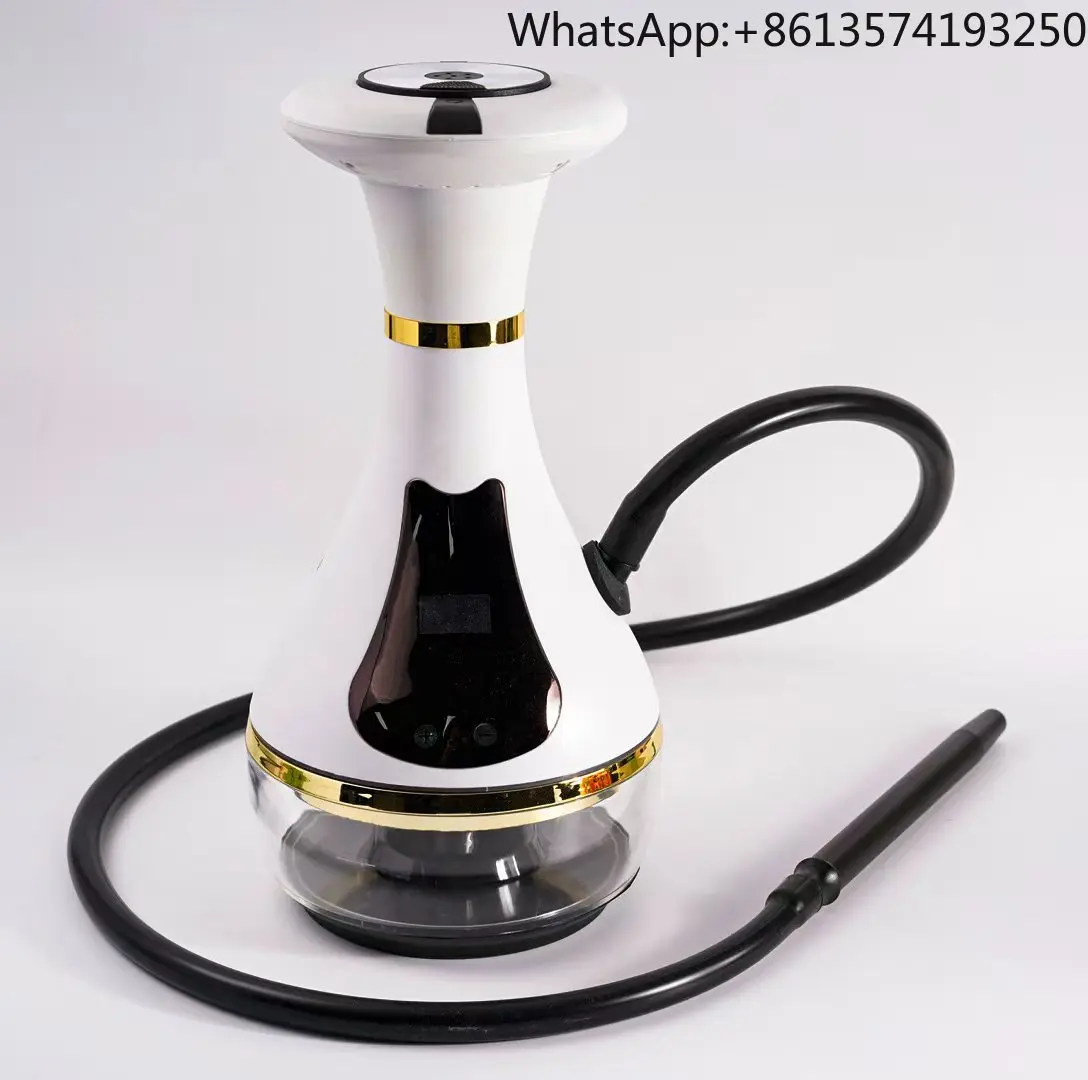 

2025 Hot 28800mAh Long Last Powered Electronic Hookah Full Kit LED Touch Screen Electric Heated E Shisha Capsule Smoking