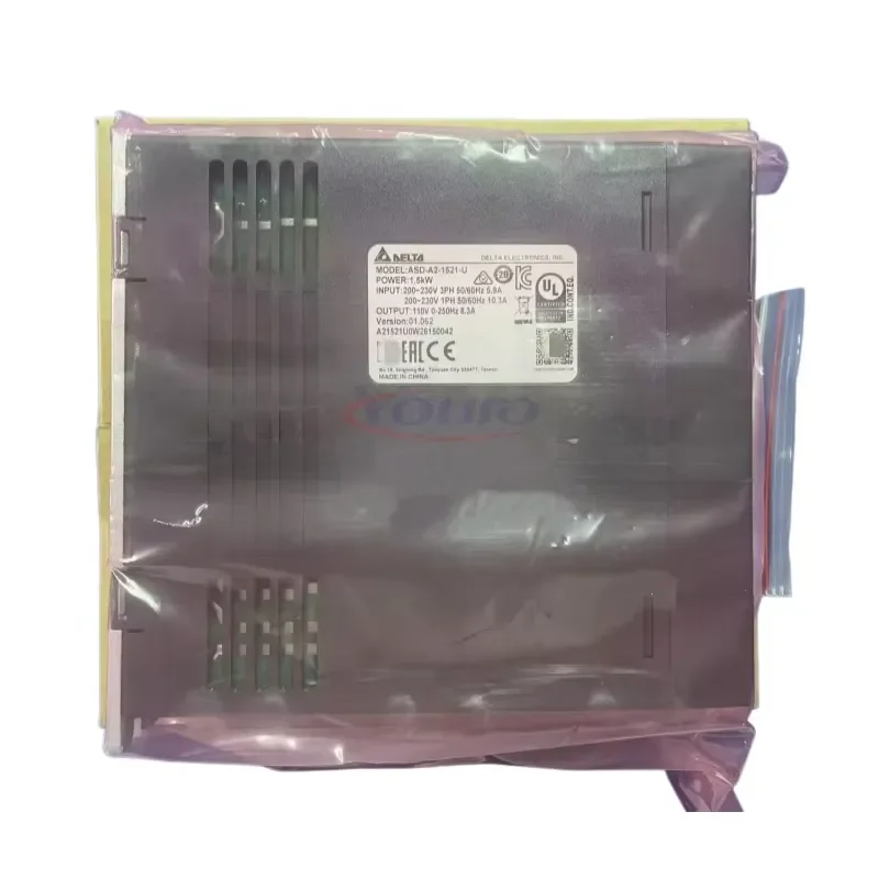 for Original Delta ASD-A2-1521-U Servo Drive ASDA-A2 Series 1.5kW 1500W 220V AC High Precision Intelligent Motion Controller