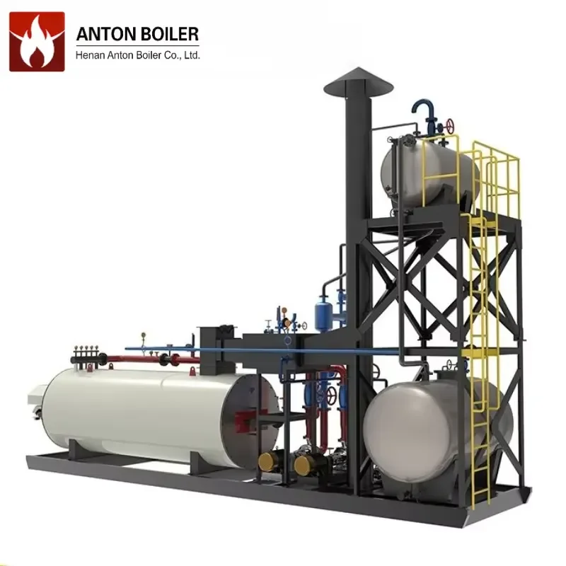 J YYQW Heat Conducting Oil Boiler 700 Kw Oil Thermal Oil Boiler