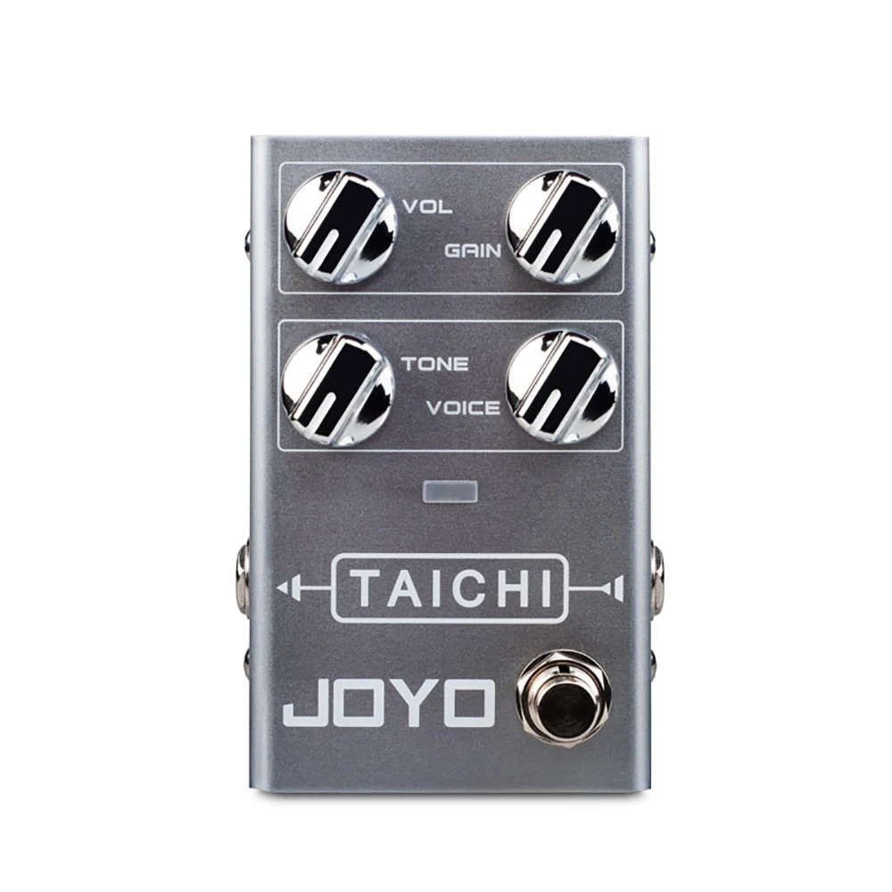 

JOYO R-02 TAICHI, педаль с низким коэффициентом усиления, OD классический Amp, звуковая кнопка, управление различными частотами эквалайзера, гитарные эффекты