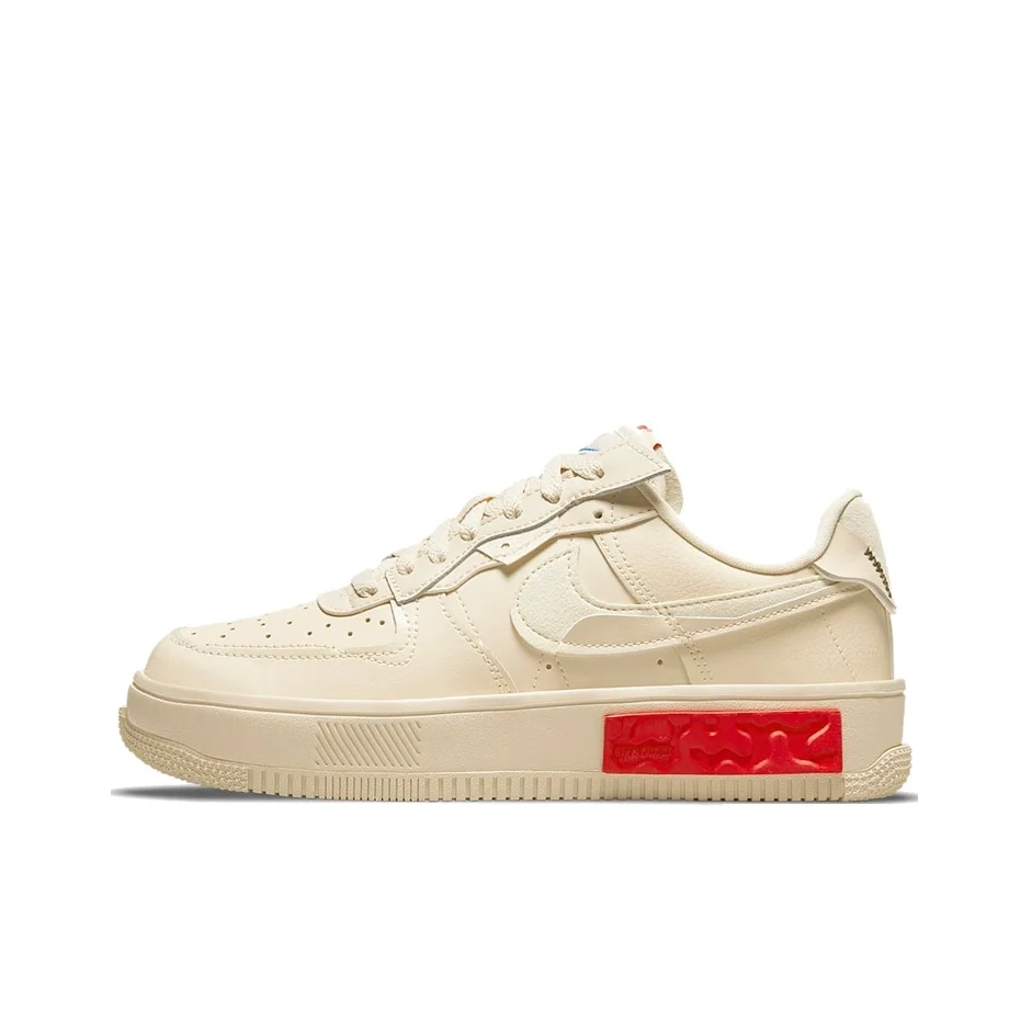 Nike Air Force 1 Fontanka Comfortable Slip Resistant Cushioning Abrasion Resistant Low top Skateboard Shoes Women's DA7024-200
