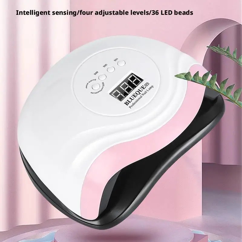 High Power Desktop Intelligent Nail Lamp Uv Nail Specific Baking Lamp Adjustable Led Light Therapy Machine Fast Drying