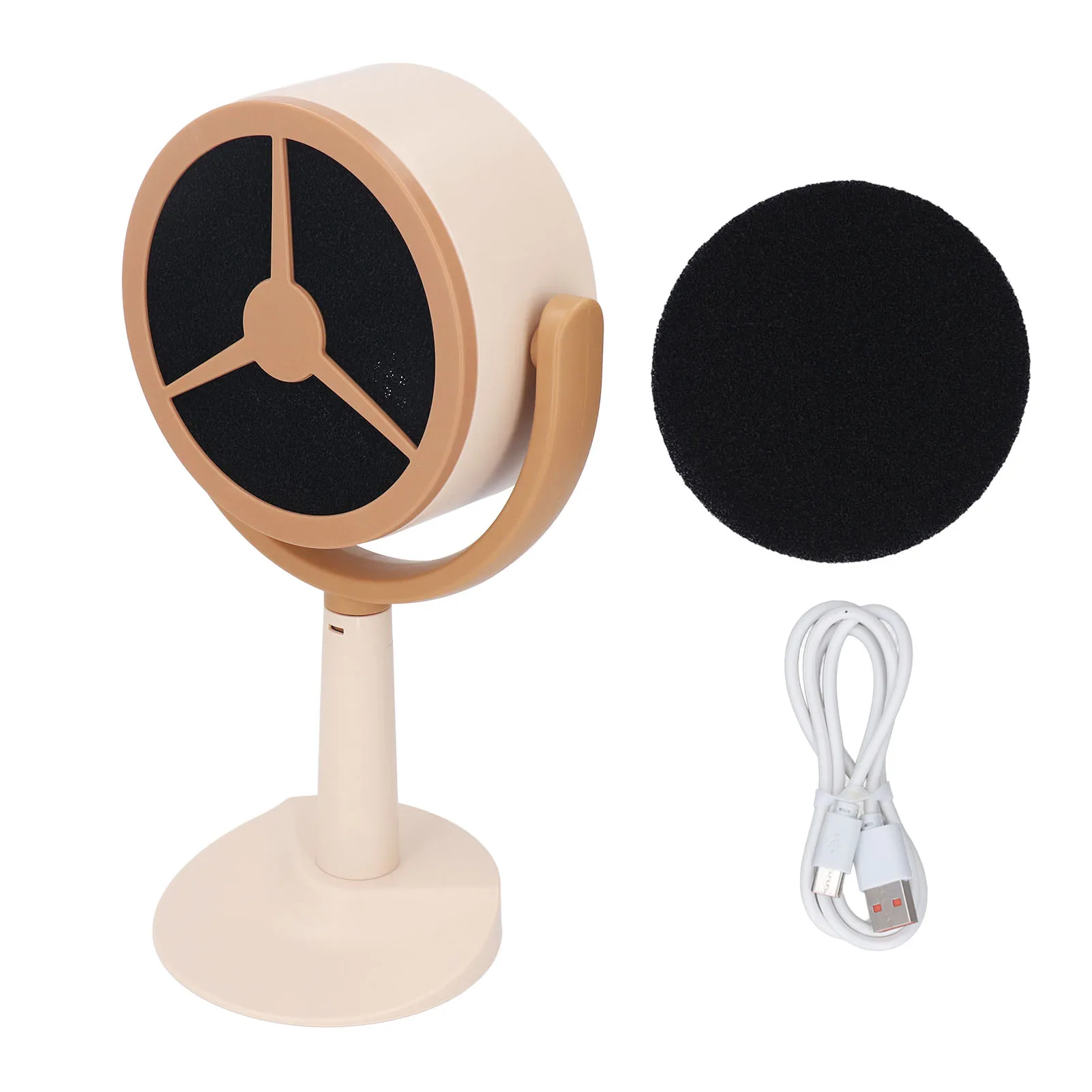 USB Range Hood แบบพกพาเสียงรบกวนต่ําน้ําหนักเบา 2 ความเร็วดูด Desktop EXTRACTOR Range Hood สําหรับบ้านสําหรับหม้อหุงข้าวไฟฟ้า