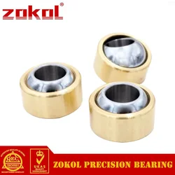 Brass Ring GE6PW GE8PW GE10PW GE12PW GE14PW GE16PW GE20PW GE22PW GE25PW GE30PW Maintenance Free Plain Bearings Rod End Bearing