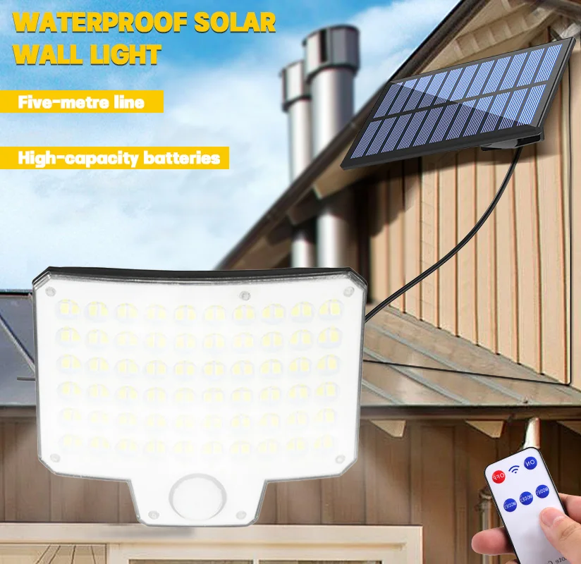 

Solar Light 240 Led Solar Power Light Motion Sensor Outdoor IP65 Waterproof Spotlights Lamp Solar Lights for Garage Courtyard