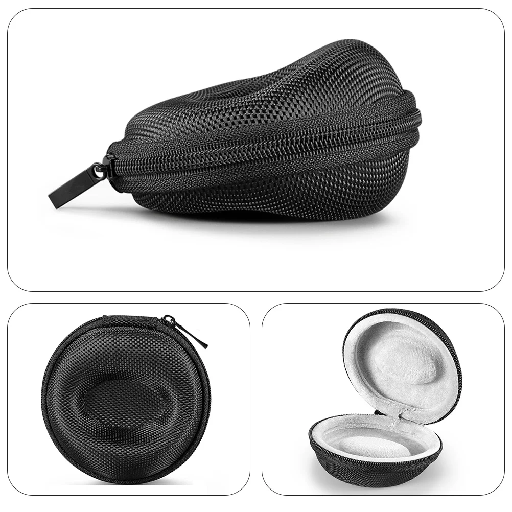 

1Pcs Watch Storage Bag Durable Eva Flannel Organizer Portable Travel Accessory Pouch Zipper Closure Anti-Vibration Practical