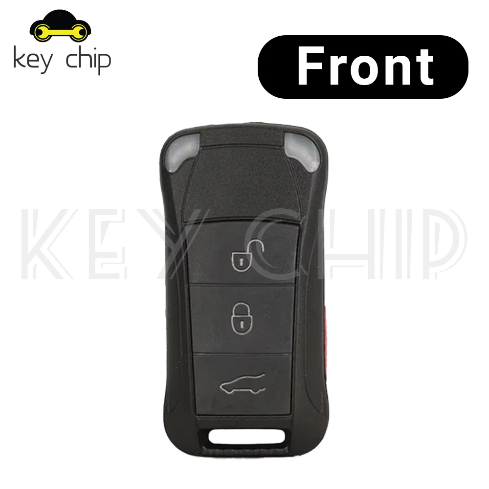 For Porsche Cayenne GTS ID46 Remote 315/433MHZ ID46 Chip Flip Folding Car Key 2004 2005 2006 2007 2008 2009 2010 2011