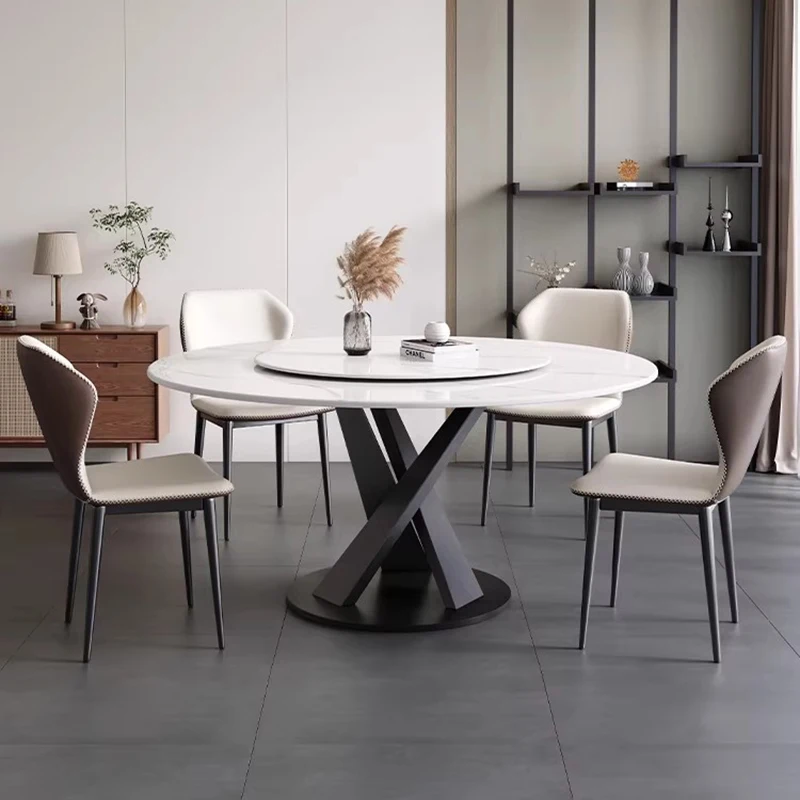 

Round Reception Dining Table Space Saving Designer Wood Kitchen Dining Table Lounge Modern Mesas De Comedor Office Furniture