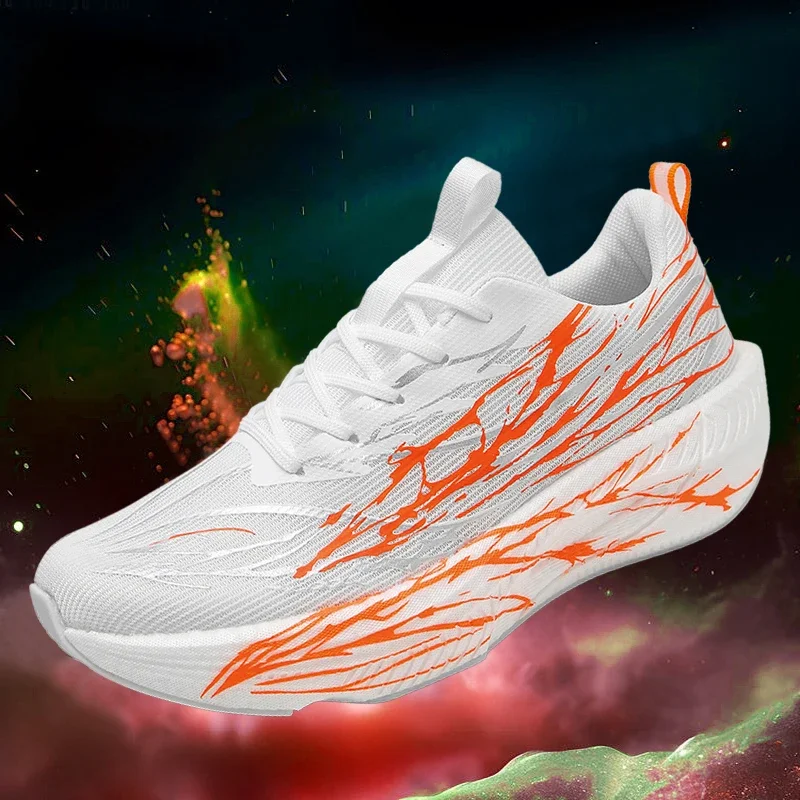 

Мужские повседневные кроссовки для бега с дышащей сеткой, удобные мужские кроссовки на шнуровке, мужская обувь для бега для мужчин Tenis Masculino