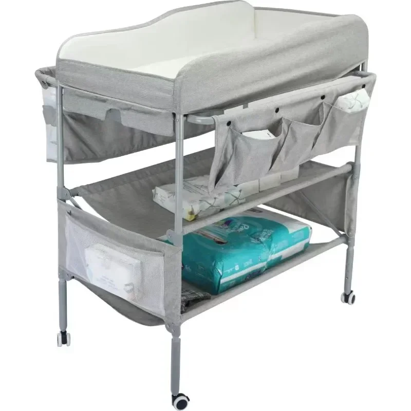 Baby Diaper Table Portable Multifunctional Foldable Baby Touching Table for Changing Diapers