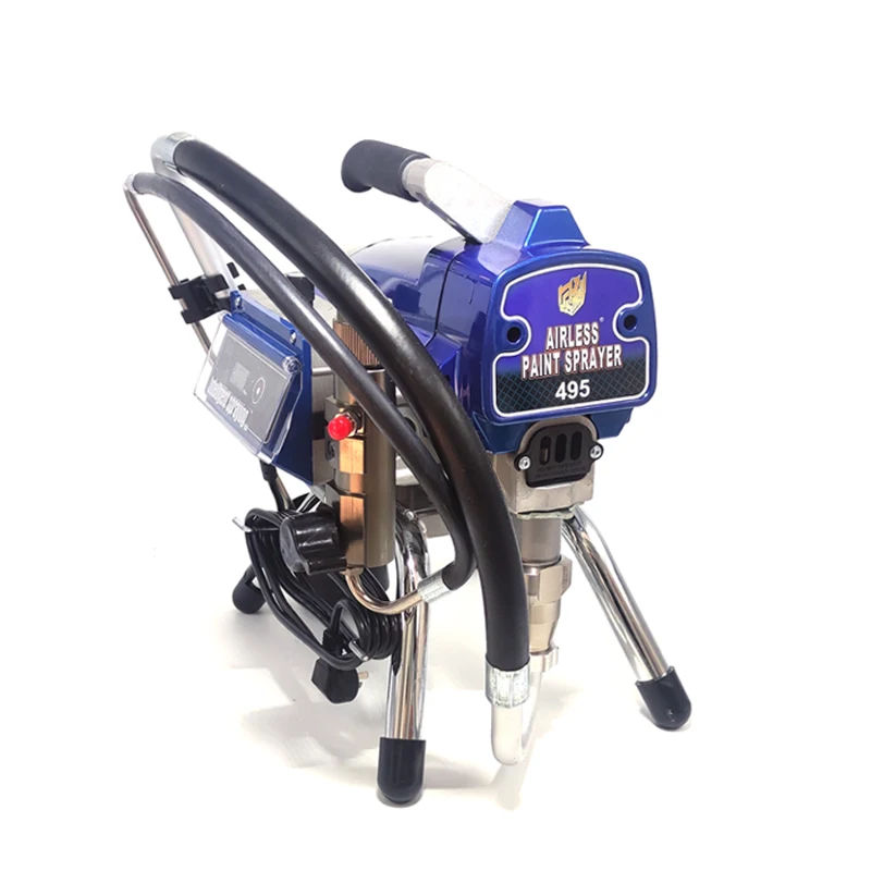 220v 50Hz 3300psi 495 Professional Airless paint sprayer with Piston Pump Spray gun 517 523 Tip tip guard