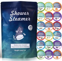 Shower Steamers Aromatherapy - Birthday Gifts for Women, 8 Pack Shower Bombs with Essential Oils, Spa Gifts for Women, Mom Gift