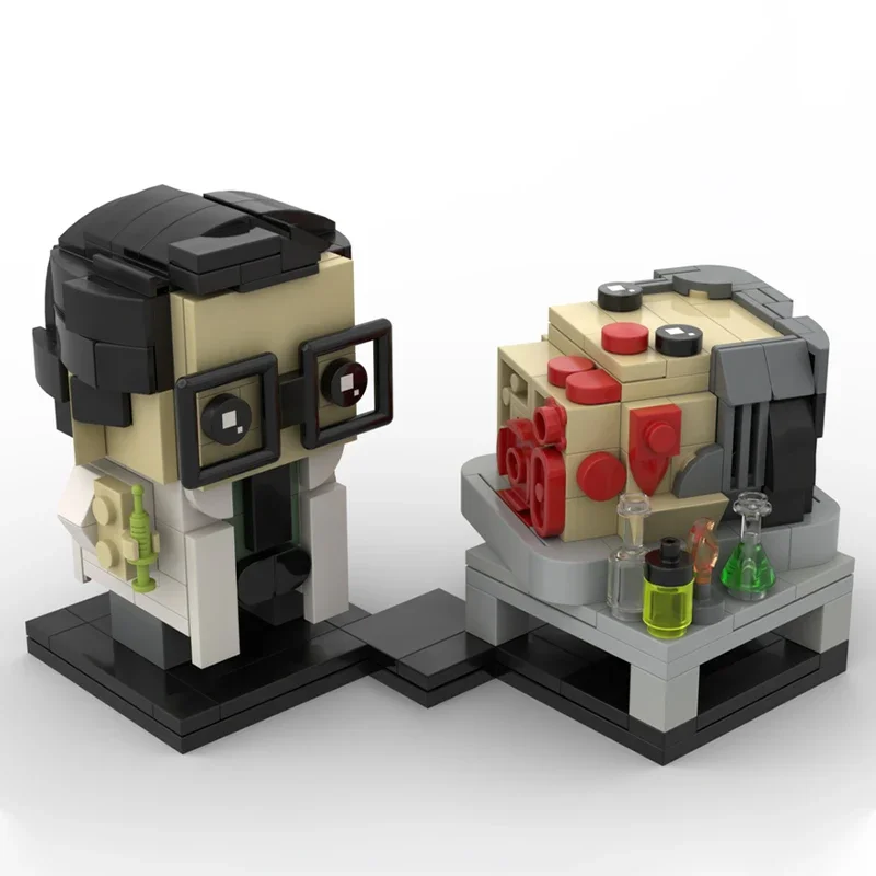 

300pcs MOC Re-Animator Brickheadz Building Blocks Christmas Gift School-age children Inspires Unlimited Creativity