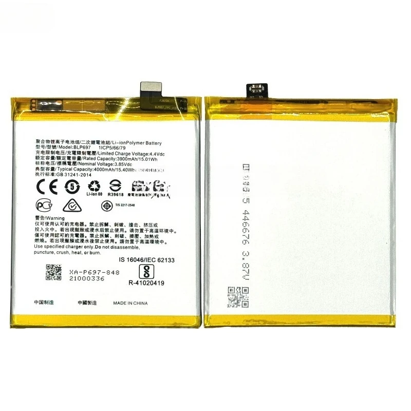 BLP697 for OPPO F11 Pro /F11 Plus Mobile Phone Battery High Quality High Capacity Battery Replacement Bateria with Tools