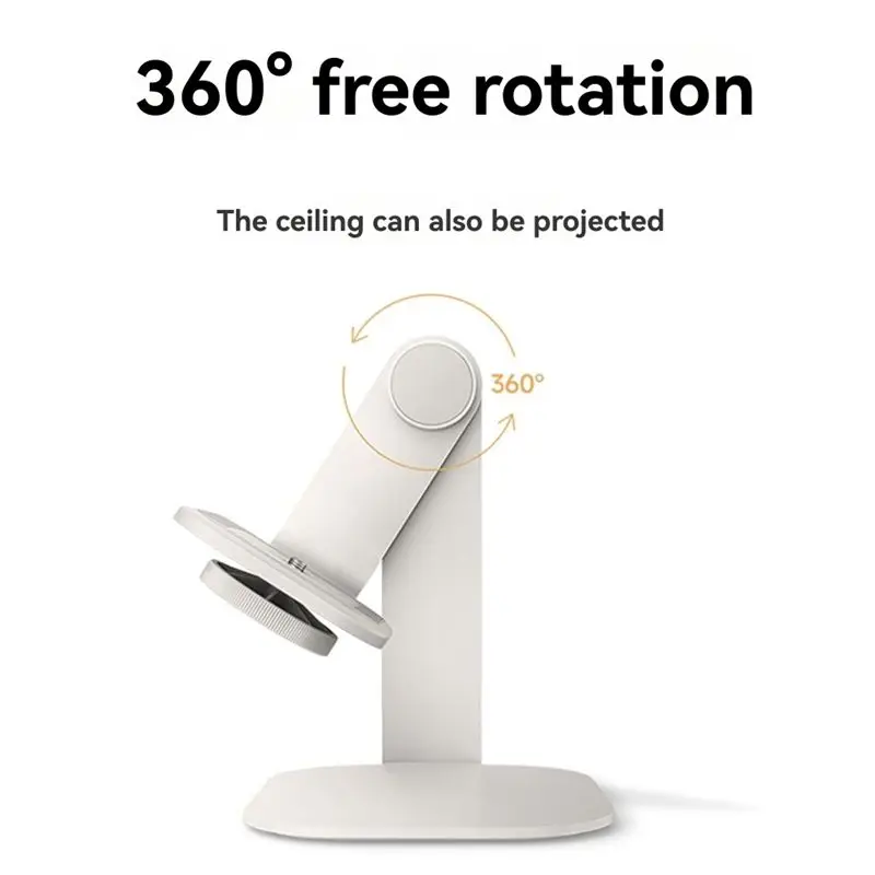Superior Small Projector Bracket PTZ Universal Desktop 360 Degree Rotation Can Be Cast Ceiling Living Room Bedroom