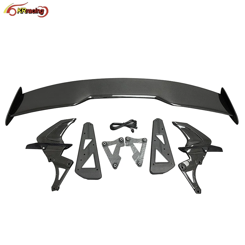 

High Quality MSO Style Dry Glossy Carbon Fiber Rear Spoiler For Mclaren 570S 2015-2018