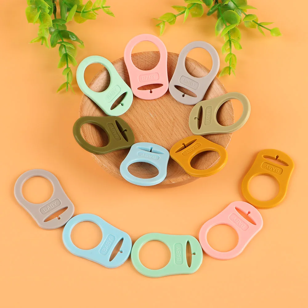 Image 3: Support factice en Silicone multicolore, 10 à 100 pièces, adaptateur de Clip multicolore pour bagues MAM, accessoires de bijoux faits à la main