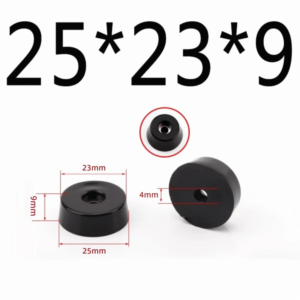 

Резиновые накладки для защиты мебели, круглые, с мелким рифлением, противоскользящие, для установки шкафов