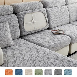 high quality Stretch plush Couch Cushion Covers for Individual Cushions Sofa Cushion Covers Seat Cushion Covers, Thicker Bouncy