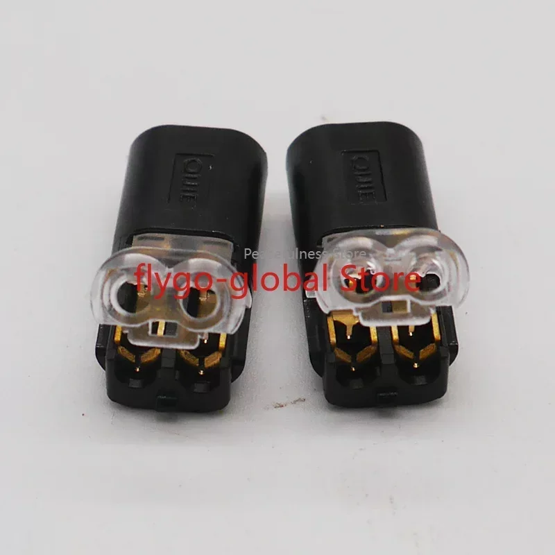 

10 шт. 24-18AWG провод для светодиодной ленты, разъем для быстрого сращивания, обжимной кабель, 2-контактный пружинный разъем для скотча