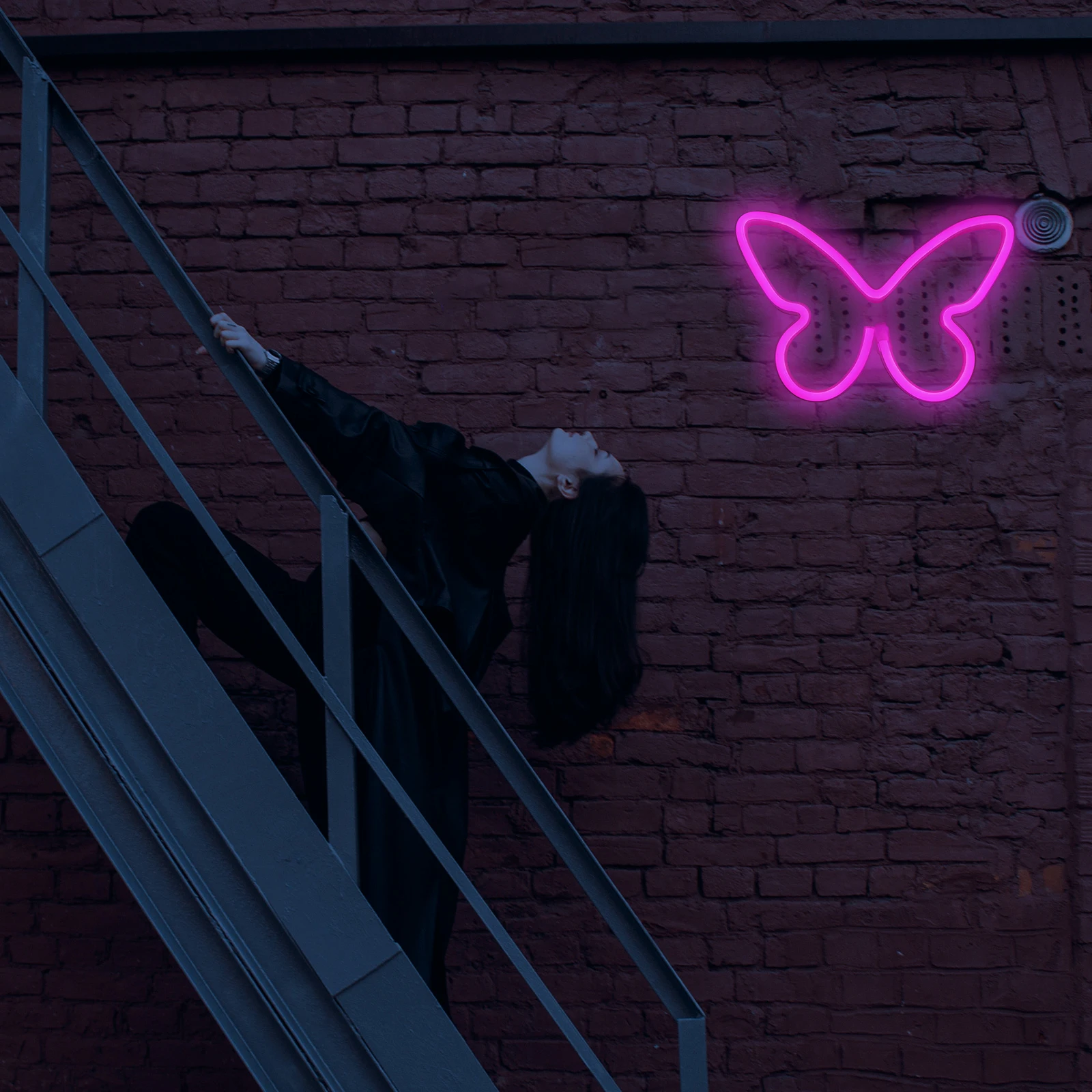 

Butterfly Neon Sign PVC Safe USB Charging Wall Table Decor Bedroom LED Night Light Gifts Led Neon Lamp Decorative for Bedroom