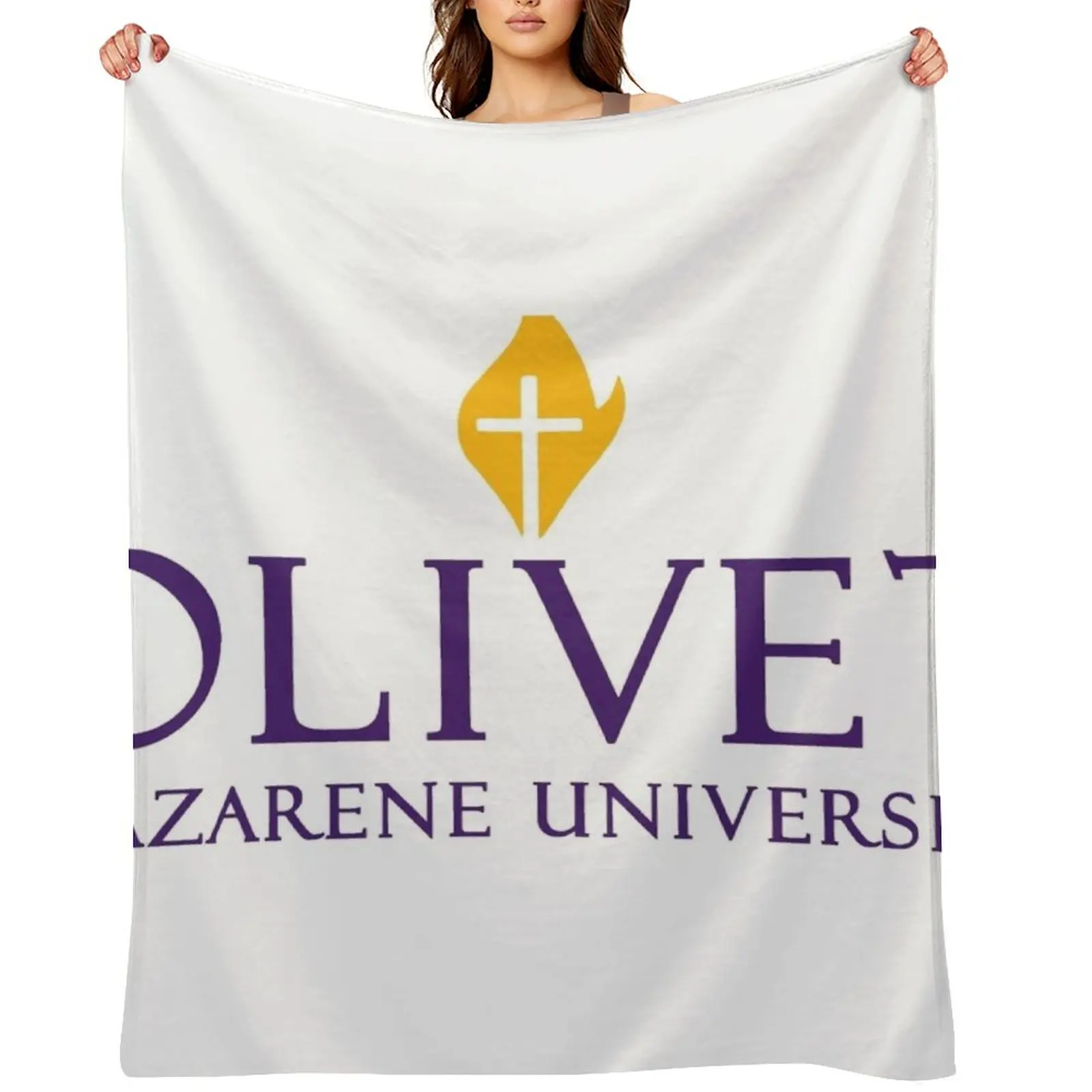 

Olivet Nazarene College Throw Blanket funny gift Luxury Brand Soft Beds christmas gifts Blankets