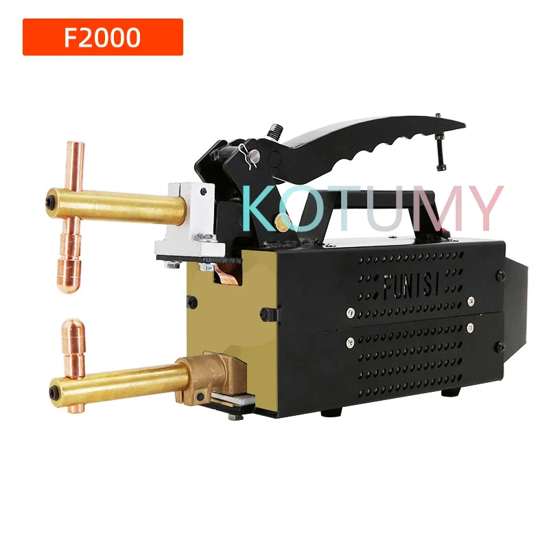 Electric Handheld Mini Sheet Metal Spot Welder Machine Repair Spot Welder Butt Welding Machine 220V Welding Thickness 2.0+2.0