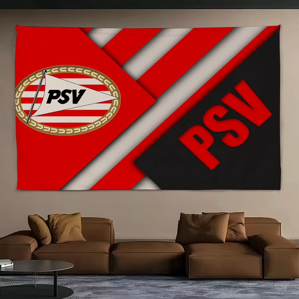 نادي كرة القدم P-PSV علم ايندهوفن للنزهة والحفلات الفنية المعلقة لتزيين المنزل لافتة حفلات التخييم في الهواء الطلق