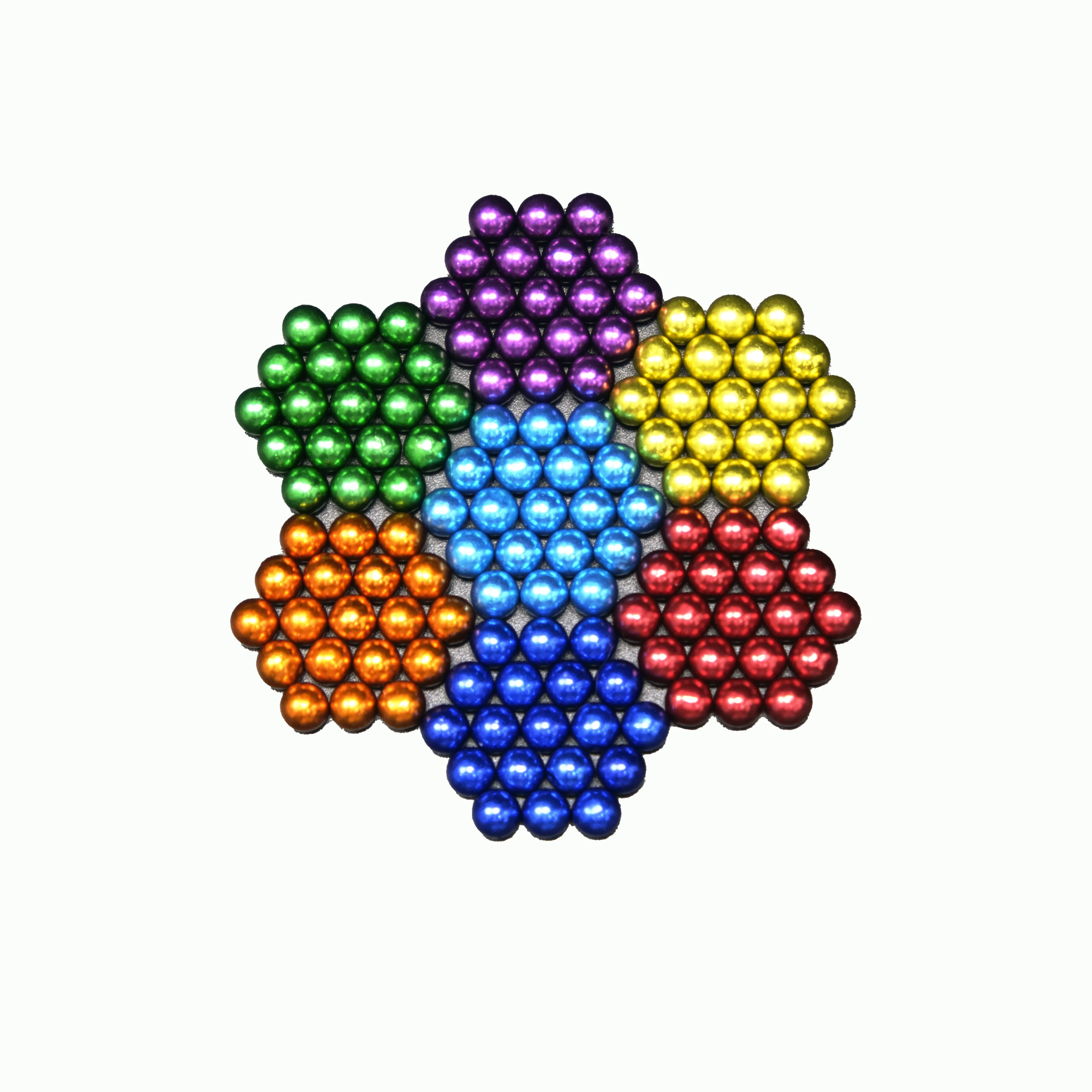 5 مللي متر الكرة الملونة جولة المغناطيس حبة التصحيح المغناطيسي القوي للثلاجة زخرفة السبورة المنزل مكتب خريطة صور ديكور ذاتي الصنع دبوس الدفع #6