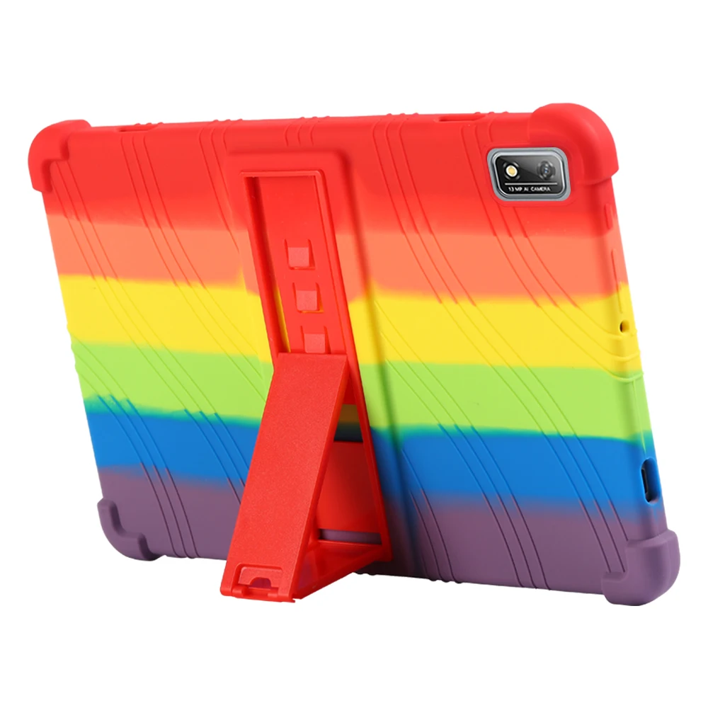 Soft Silicone Case For Blackview Tab 16 2023 11.0 inch Adjustable Multi-Angles Stand Cover Kids Safe Tablet Protect Shell Funda