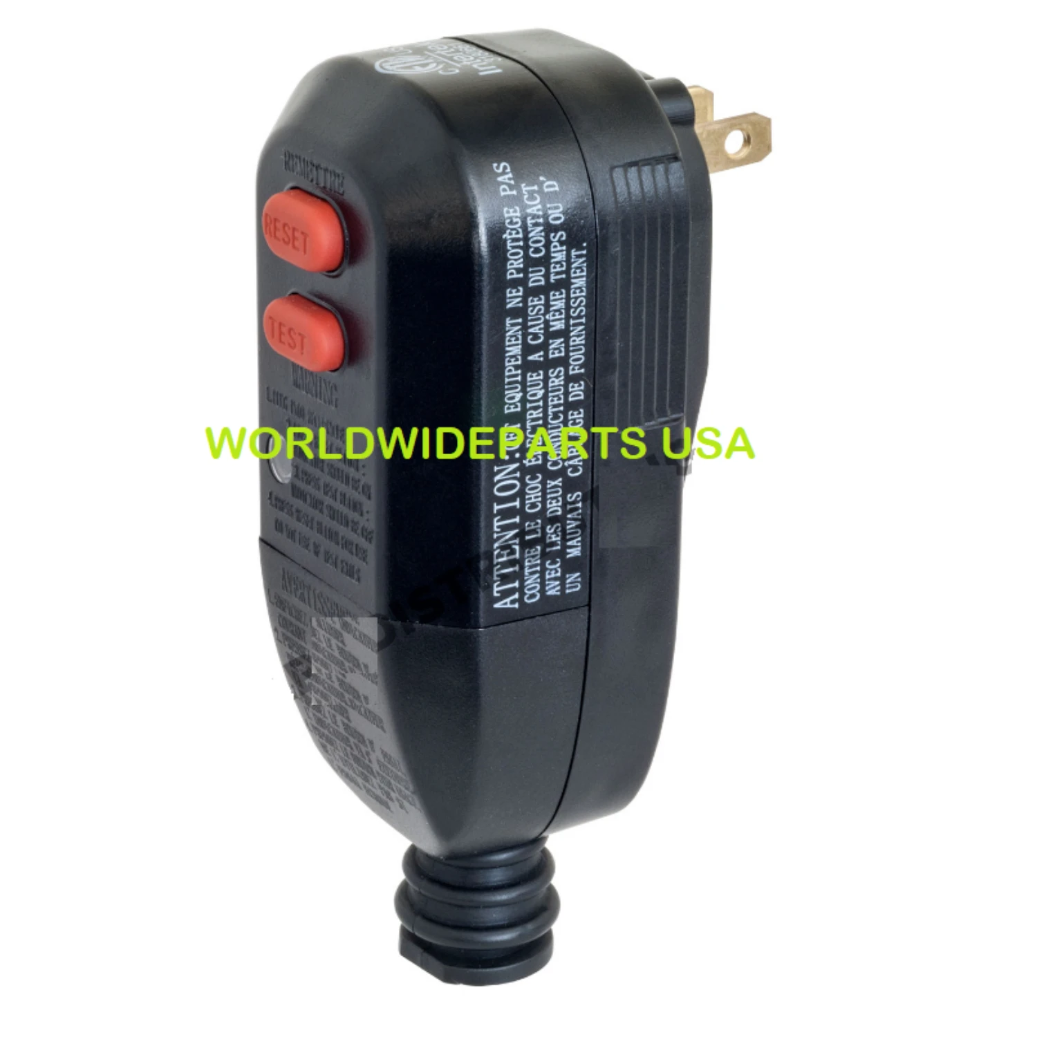 Ultimate 2-Prong High Performance GFCI Plug for Pressure Washer Model 7000002 - Efficient, Safe, and Reliable Design for Maximum